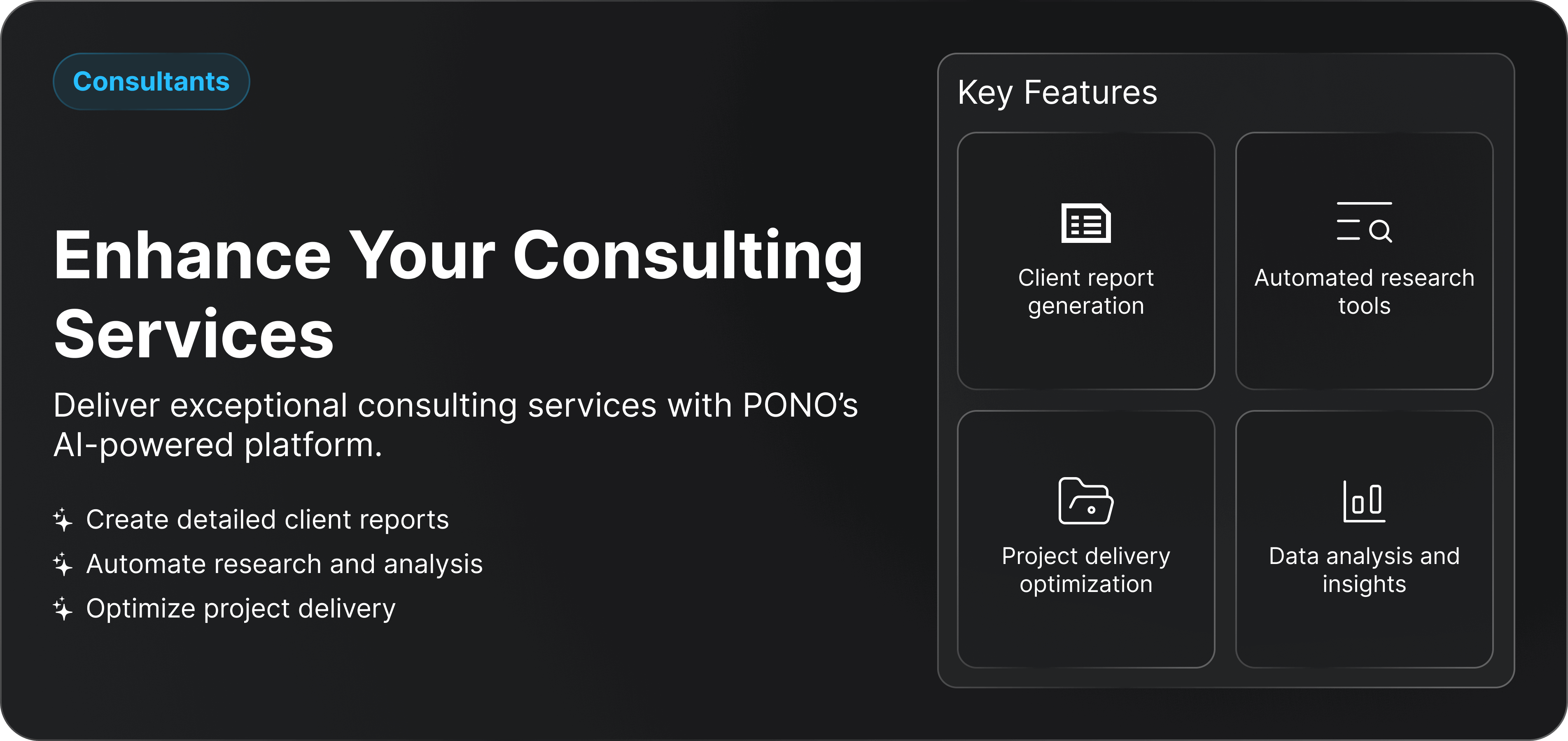 Enhance Your Consulting Services - AI-powered platform for consultants.